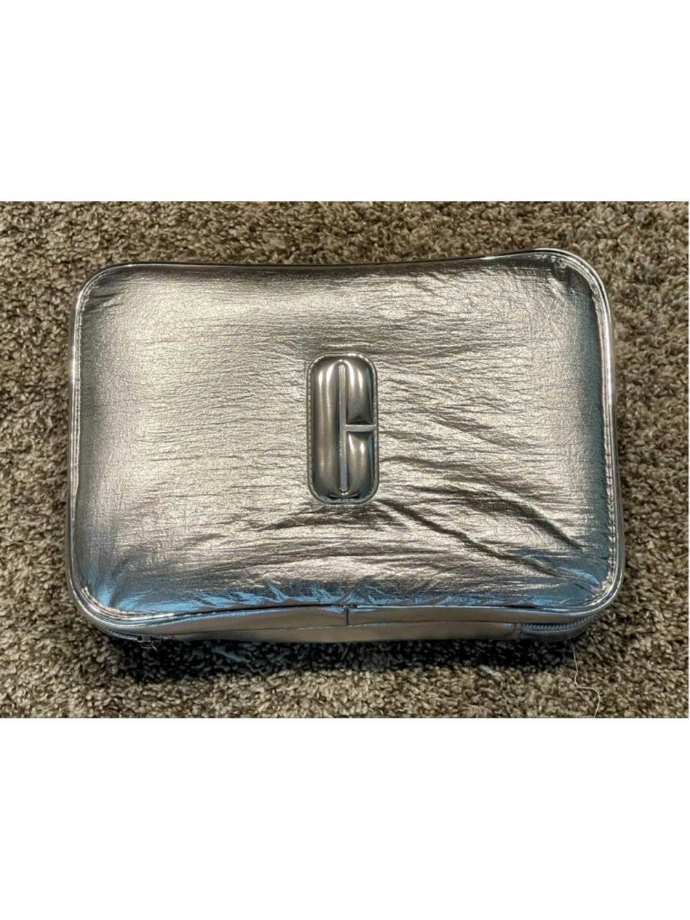 Clinique Cosmetic Bag with 3 Inside Pockets, NWOT